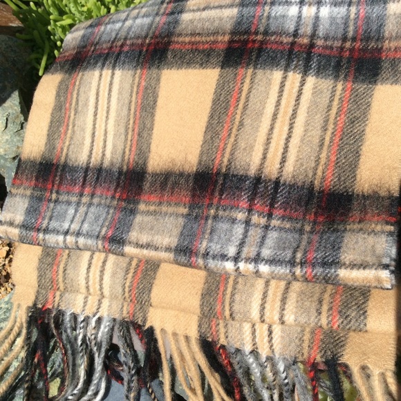 Tartan Scarf Sundance Catalog Scotland Lambswool